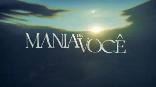 Logotipo da novela Mania de Você, da TV Globo